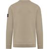 Stone Island Dyed Sweatshirt Walnut Men Tops Brown 811561241-V0175