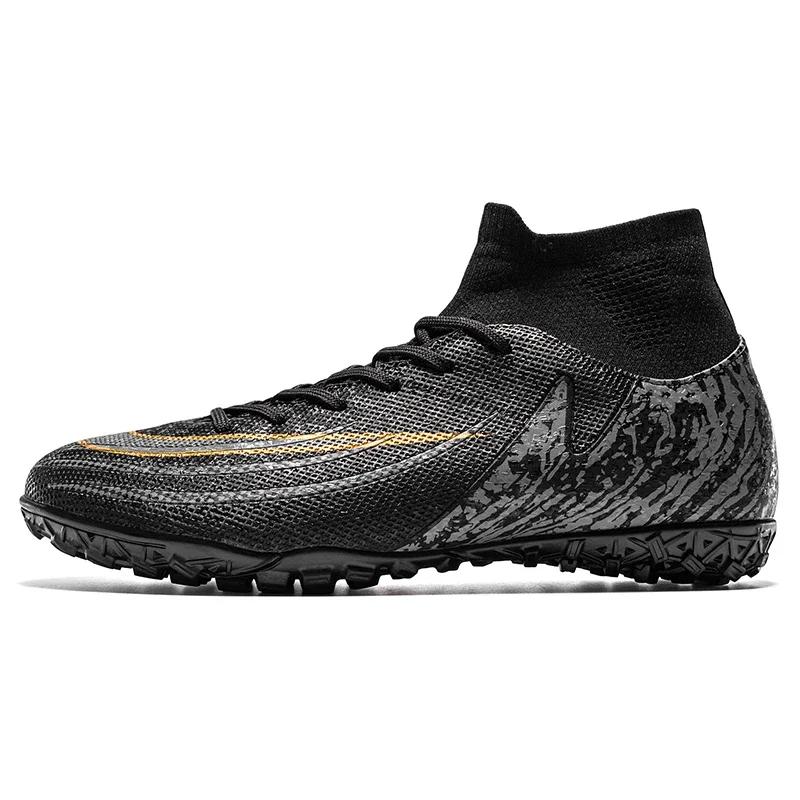 Soccer Shoes for Men Society Original Soccer Shoes Unisex Non-Skid Professional Sports Outdoor Long Spikes Football Field Boots