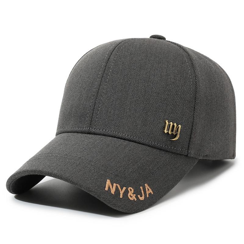 Men'S Hat Embroidery Baseball Cap Outdoor Spring And Autumn Fashion Sunscreen Visor Casual Sun Cap