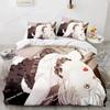 Комплект постельного белья Death Note Single Twin Full Queen King Size Bed Set Adult Kids Bedroom Duvet cover Sets 3D Print Anime Death Note