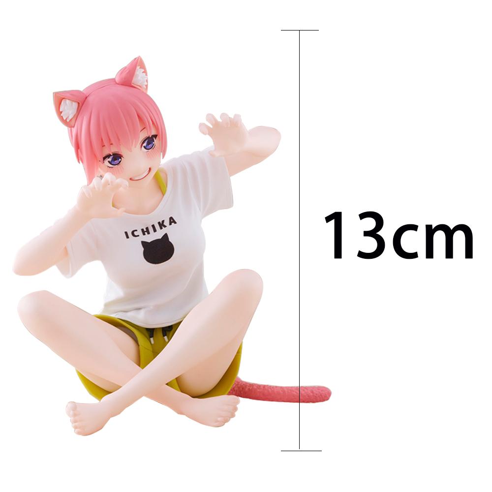 Anime Nakano Miku Figure Nakano Miku Nakano Nino Action figure Nakano Miku Nakano Nino Figurine Model Toy Collection Statue Gift