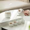 Lan Tai Portable Ceramic Tea Set with Storage Bag