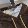Men's American Style Winter Plaid Hoodie: Thickened, Plus Velvet, Trendy, High Quality