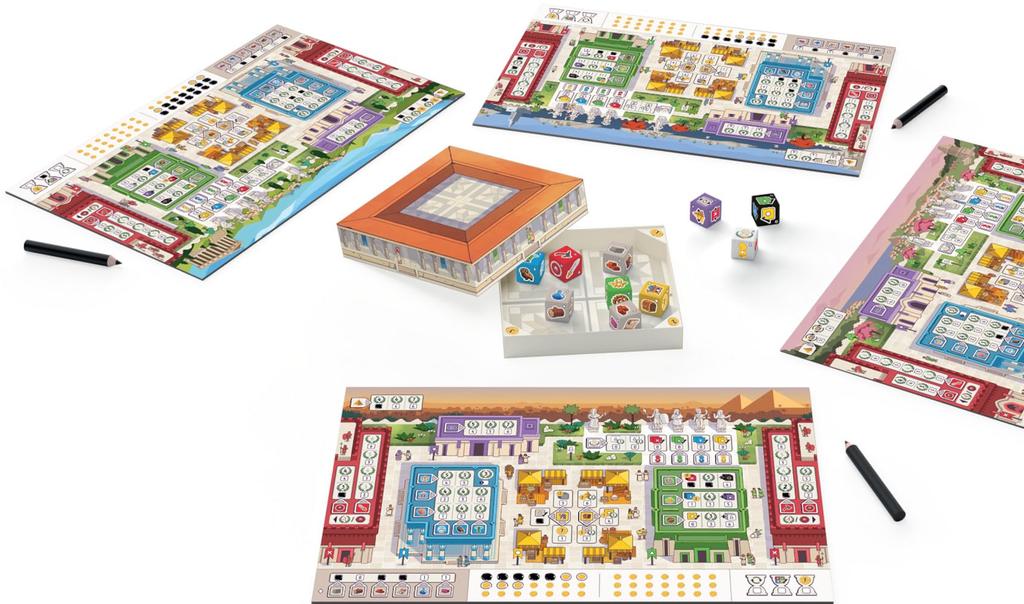 HobbyJAPAN Sieben Weltwunder Würfel Japanische Ausgabe 25 Zeitalter Brettspiel (2-7 Spieler, Minuten, 10+)