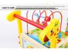 Wooden Toddler Push Walker Car with Adjustable Speed - Multifunctional Educational Toy