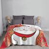 Maneki Blanket Fashion Custom Lucky Cat Fortune Cat Maneki Neko Cat Cute Cat Japan Fortune Luck Amulet
