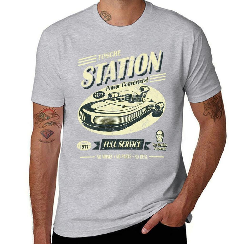 Tosche Station T-Shirt Schweiß Tier Druck für Jungen Grafik-T-Shirt Vintage Herren Trainingsshirts