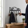 Sturdy 6 Hooks Metal Car Key Holder Wrought Iron Sports Car Storage Hooks Bathroom