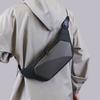 Waterproof Wear-resistant Men's Bag   High-end Minimalist Waist Bag Travel and Shopping Mini Shoulder Bag