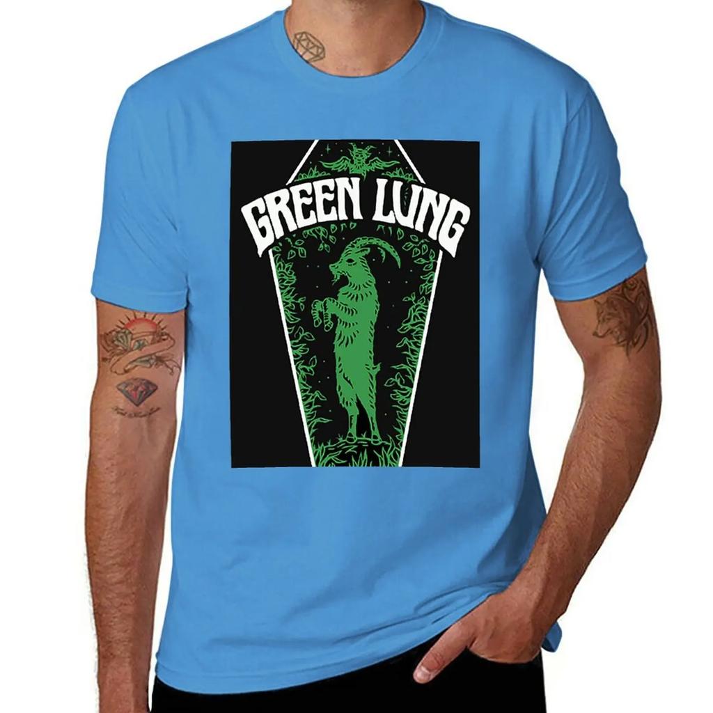 New Green Lung Tshirt Black T Shirts Tops Boys Animal Print Shirt Short Sleeve Tee Unisex