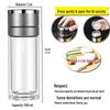 Shangqi Double-Layer Glass Quick-Open Portable Cup