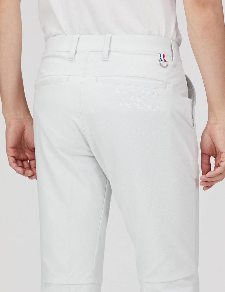 Coq Sportif Golf Long Switch Heat GY00 88 [Le Golf] [22 Autumn/Winter Model] Pants, Stretch, Retention, Brushed, Simple, Autumn/Winter Men's (Gray)