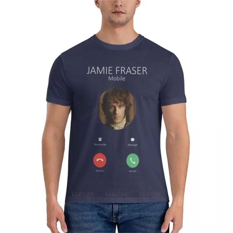 Jamie Fraser Calling Essential T-Shirt tall t shirts slim fit t shirts for brand t-shirt cotton teeshirt