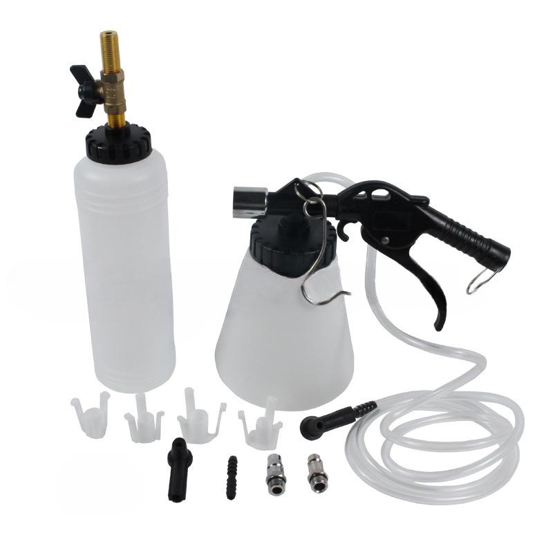 Handheld Pneumatic Brake Fluid Bleeder Tools Kit Car Air Extractor Clutch Oil Pump Bleeding Empty Drained Tools
