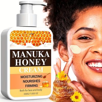 Body Cream With Honey, Deep Moisturizing Honey Cream, Smooth Skin, For Sensitive Skin, Non-Greasy, Fast Absorbing-200g