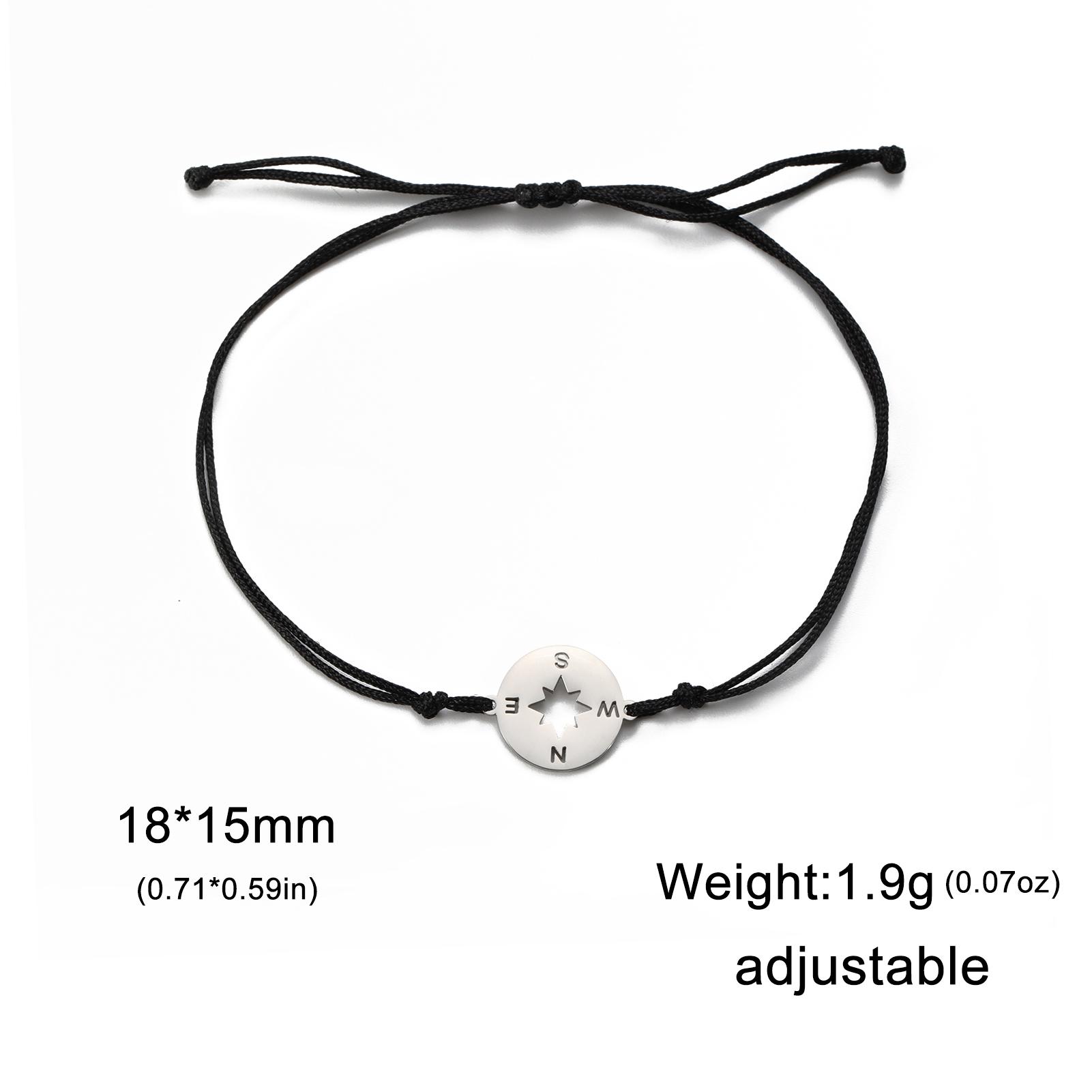 

Cazador Feather Infinity Paper Clip Charm Wax Rope Bracelet for Women Stainless Steel Hand Bracelet Jewelry Valentine s Day Gift Adjustable