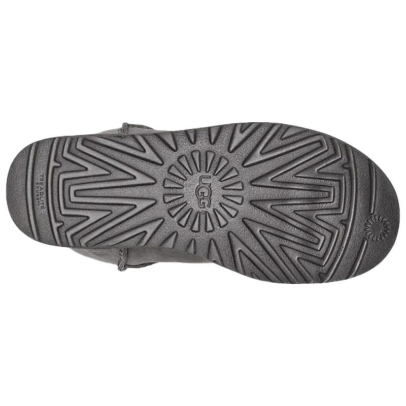 UGG Classic Mini UGG Rubber Logo 'Grey' Women's Sneakers 1108231-GREY