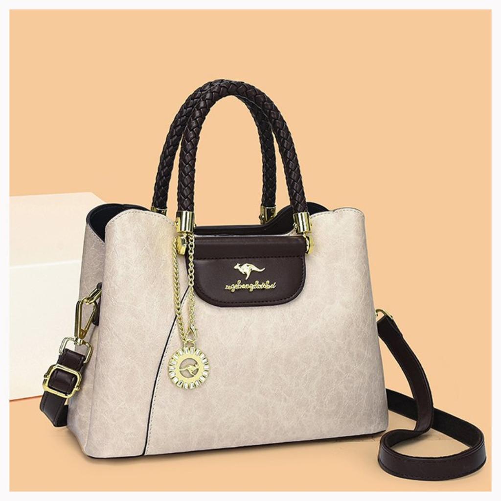 Handbag Women Faux Leather Adjustable Strap Daily Commute