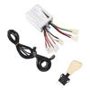Kit Controlador de Bicicleta Elétrica 24V 350W Controlador de Motor Acelerador de Polegar com Ré Frente Parar