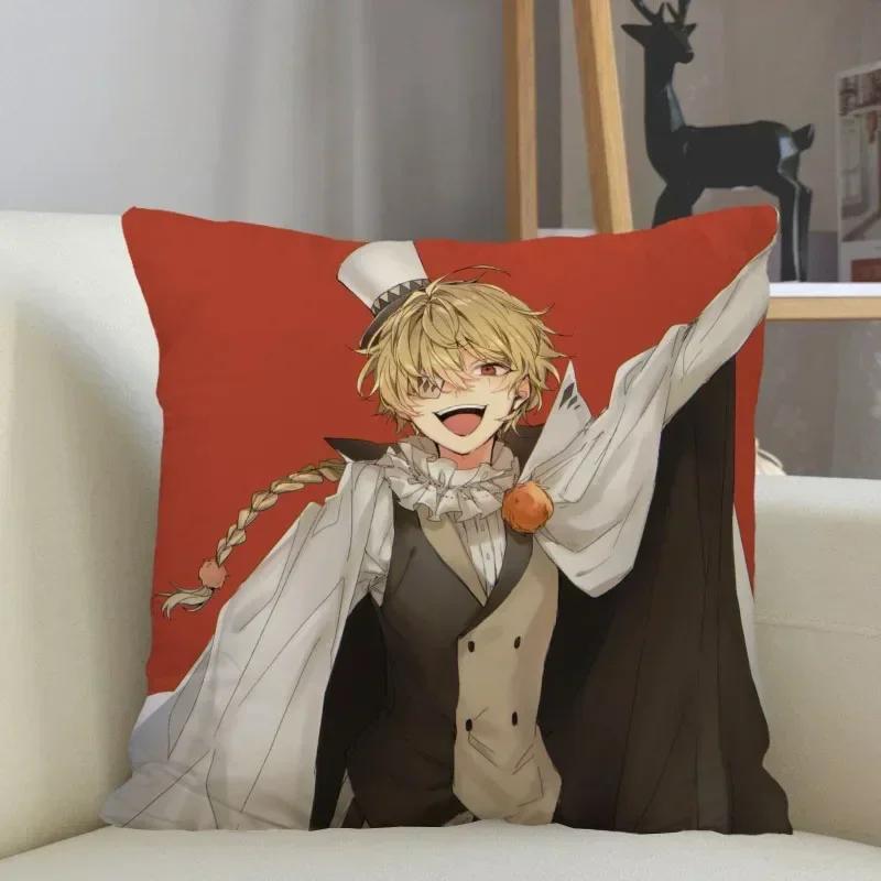 Musife Nikolai Gogol Bungou Stray Dogs Pillowcase Sofa Decorative Cushion Cover Pillowcase Home Decor