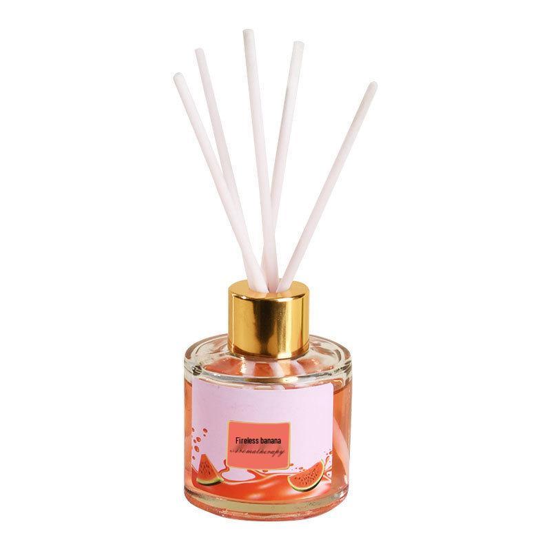 Fruit Scent Flameless Aromatherapy Air Freshener - Long-Lasting Fragrance for Home, Living Room, Bedroom, and Toilet Odor Elimination.