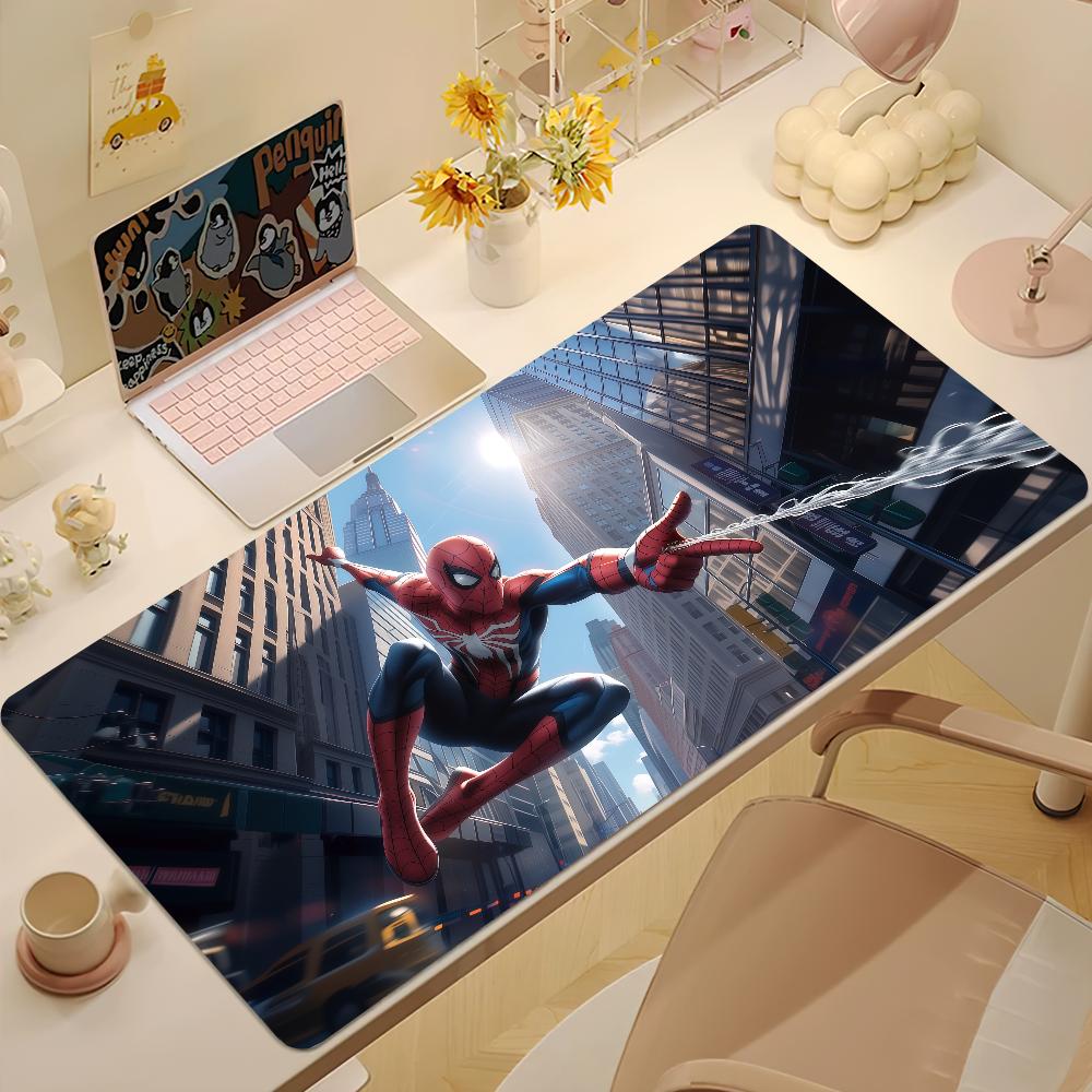 Movie Sspiderman Brand New Day Ml Mouse Pad Large Nonslip Lockedge Desktop Computer Desk Mat Keyboard MousePad Office Student
