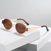 2PCS Vintage Round Metal Sunglasses Women Men Retro Fashion Brand Sun Glasses Outdoor Driving Fishing Male Female Glasses UV400