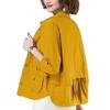 Tenký krátký kabát Dámská móda Ležérní Cardigan Košile Větrovka Dámská bunda Outwear