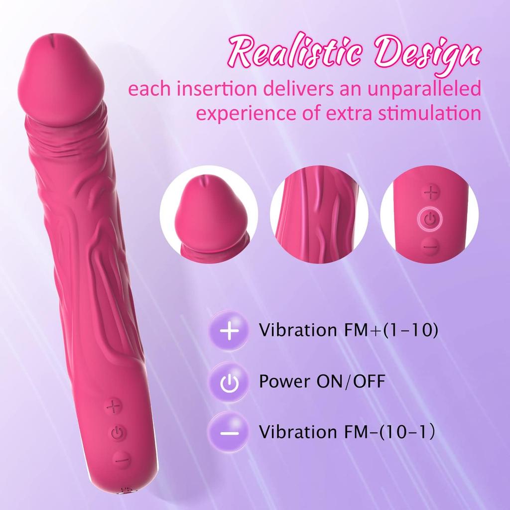 Dildo Vibrátor pro ženy Sexuální hračky pro ženy Clitoris G Spot Anální stimulátor Vodotěsný Výkonný vibrátor pro ženy Masturbátor pro páry Hračky pro dospělé