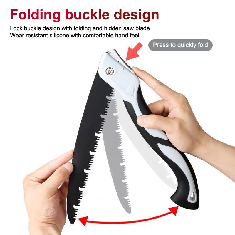 Gardening Tools Manual Saw Portable Folding Saw Outdoor Thick Tree Felling Pruning Woodworking Saw Blade For Garden Pruner Hand