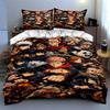 Anime Characters Collage. Bedding Duvet Cover Sets Duvet Covers Pillowcases Gifts (1 * Duvet Cover 2 * Pillowcases, Without Duvet Insert)