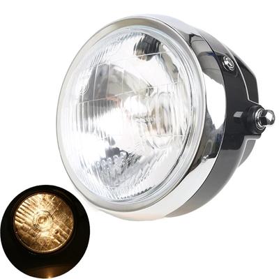 Farol de motocicleta com feixe alto/baixo, para honda jh 70, yamaha, suzuki, harley, cafe racer, farol de motocicleta, atv