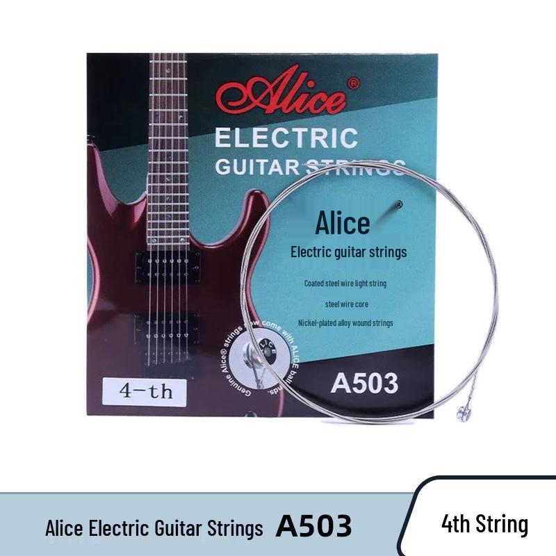 Alice A503/A506 Electric Guitar Strings, Single 1st-6th Strings