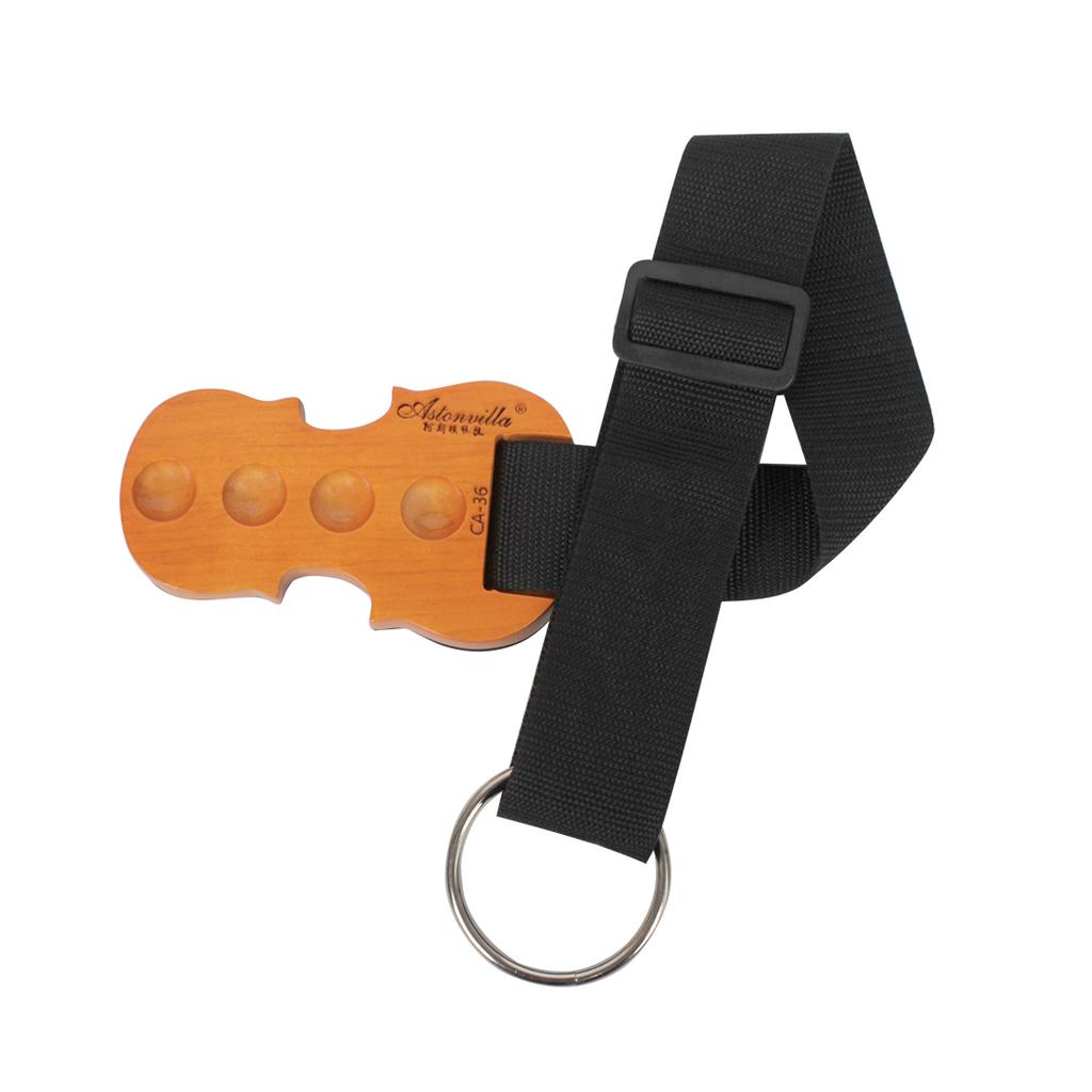 Durable Solid Wood Cello Antiskid Adjustable Length Non-slip Endpin Stopper Holder Stand
