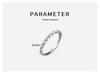925 Sterling Silver Adjustable Twisted Ring for Women - Minimalist Index Finger Band