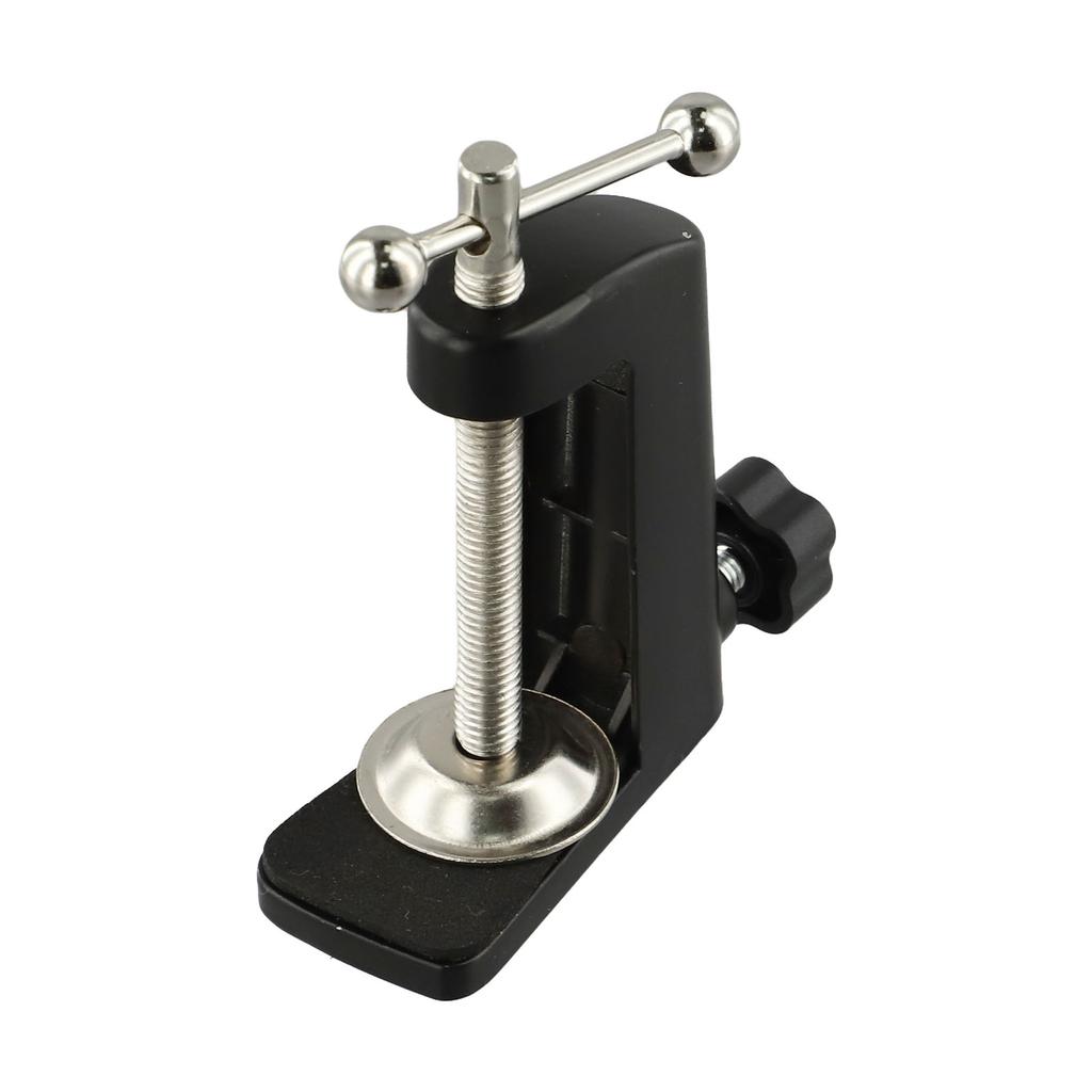 Aluminum Allo Adjustable Desk Lamp Fixed Base Clamp Holder Clip With Stainless Steel Swing For DIY Hose Table Lamp