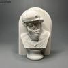 Poseidon Plaster Statue Desk Decoration Ornaments Artwork Characters Sculpture Sketching Practice Coloring Teaching Tool