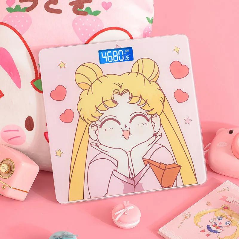 Cartoon Bathroom Scales Precise Electronic Weight Scales Bascula Lcd Display Digital Scale Body Weight Smart Balance Floor Scale