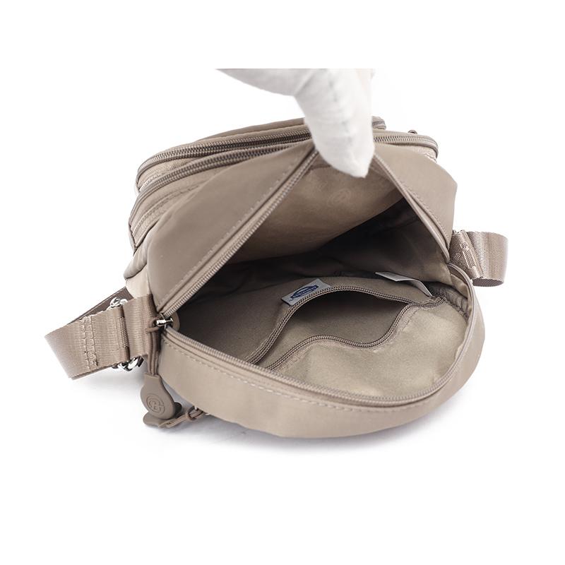 Women's Small Square Bag Solid Color Shoulder Bag Commuter Multi-Function Crossbody Bag