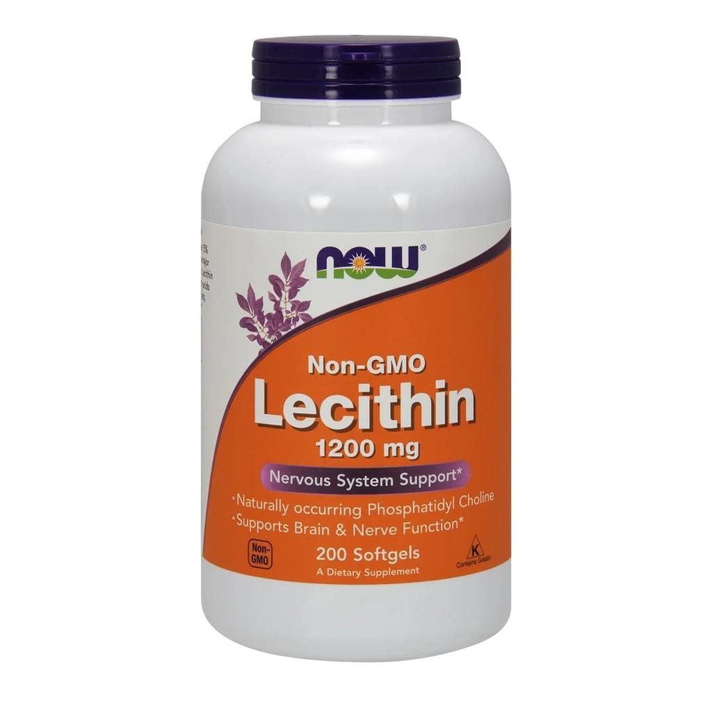 Lecithin, 1200mg Non-GMO - 200 softgels