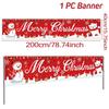 Christmas Outdoor Banner Merry Christmas Decorations For Home 2025 Navidad Kerst Xmas Decor Noel Kerst Happy New Year Gift 2025