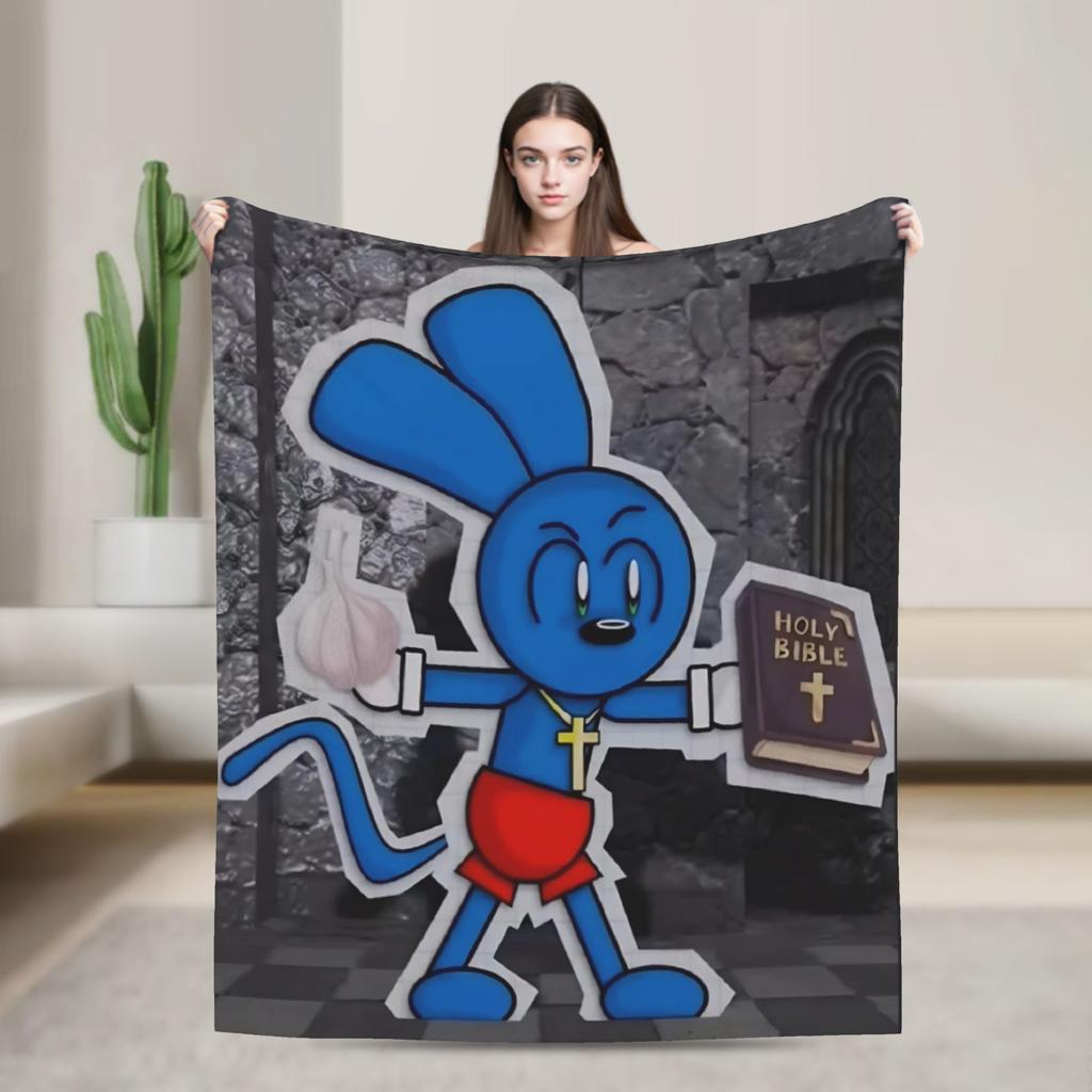 Toon Turf Blankets Velvet Multifunction Ultra-Soft Throw Blankets for Bed Quilt