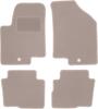 Beige velourmattor för: Kia Soul I crossover (2009-2013)