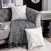 European Classic Gold-Pillow Pillow Case Super Soft Short Plush Lamp Luxury Home Sofa Cushion Cover Premium Durable