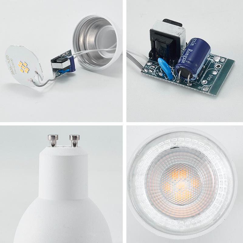 220V GU10/GU5.3 LED Spotlight: Energy-Saving COB Ceiling Downlight