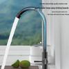 KEGOO Stainless Steel Kitchen Sink High-Arc Faucet