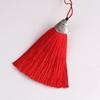 5Pcs 8cm Fish Mouth Tassel - DIY Fringe Trim for Handbag Fragrant Sachet Chinese Traditional Decorative Pendant for Costume Fan