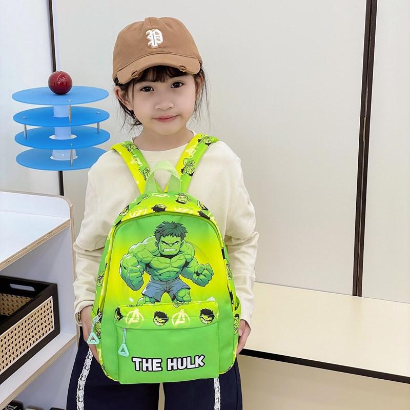 Kindergarten Baby Schoolbag Cartoon Animation Fashion Printing Boys And Girls Backpack Large Capacity Children'S Backpack