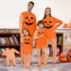 Family Matching Print Sets Pajamas Loungewear Outfits Family Matching Long Sleeve Tops+Pants Set