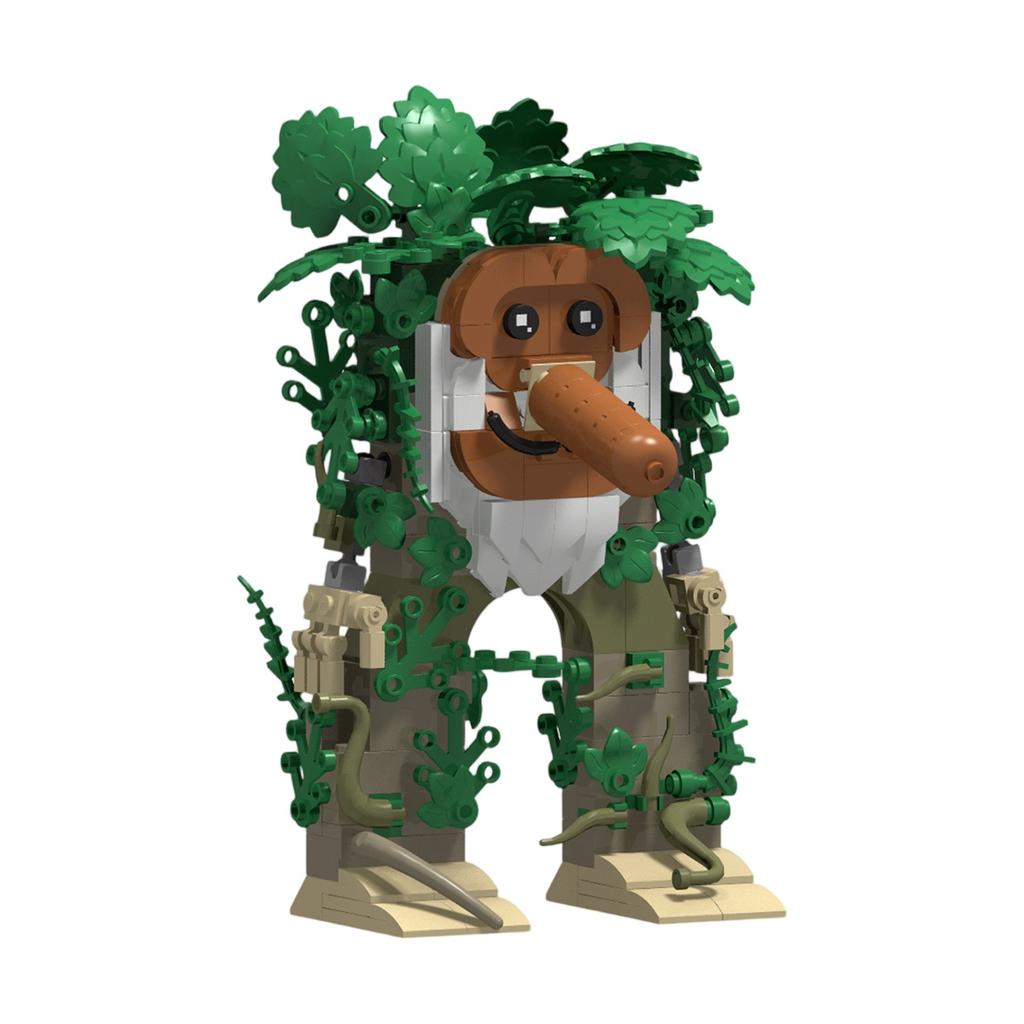 Zabawny zestaw puzzli dla dzieci do składania z klocków